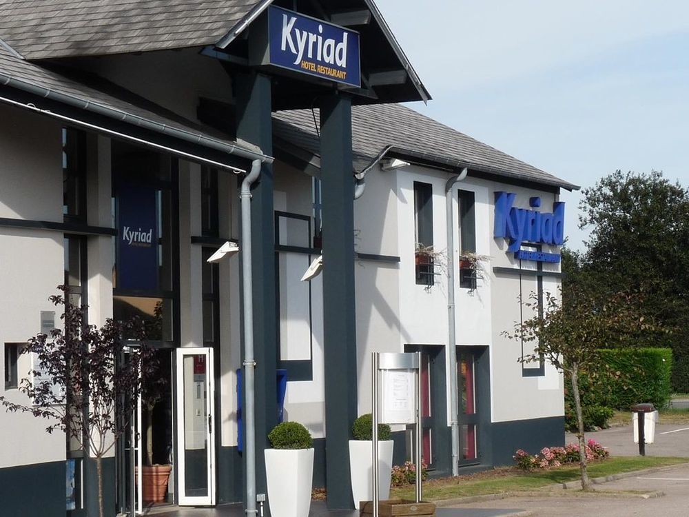 Hotel Kyriad Dieppe Saint-Aubin-sur-Scie Luaran gambar