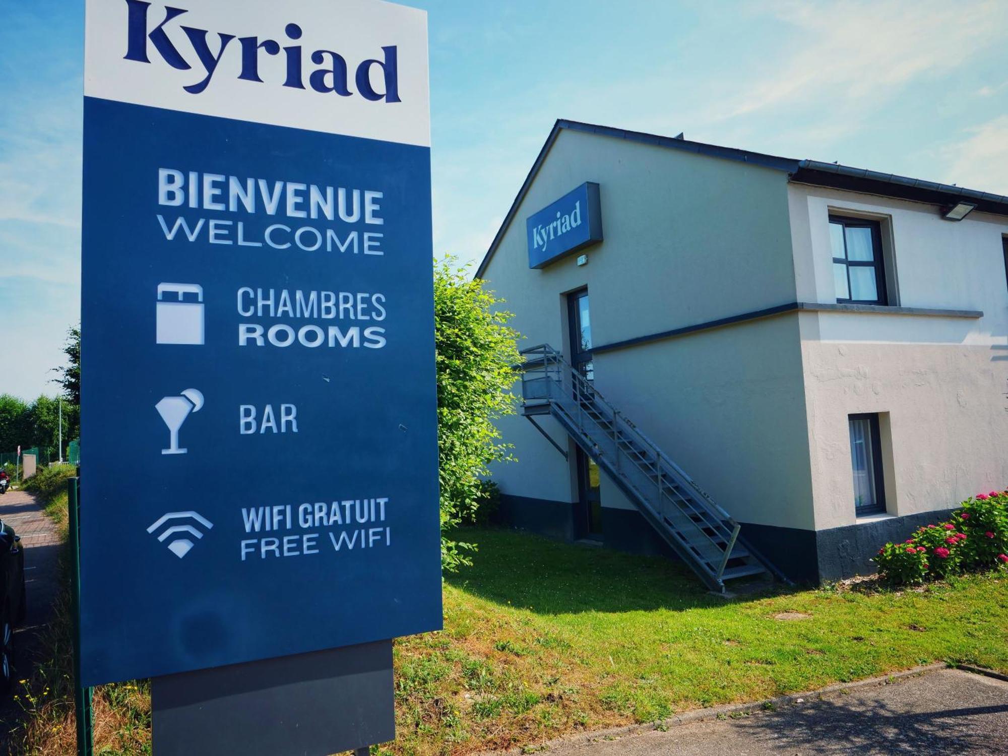 Hotel Kyriad Dieppe Saint-Aubin-sur-Scie Luaran gambar